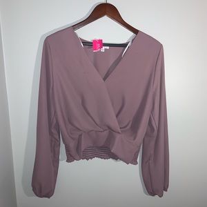 Mauve shirt